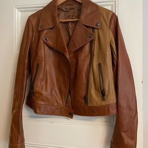 Prada leather jacket